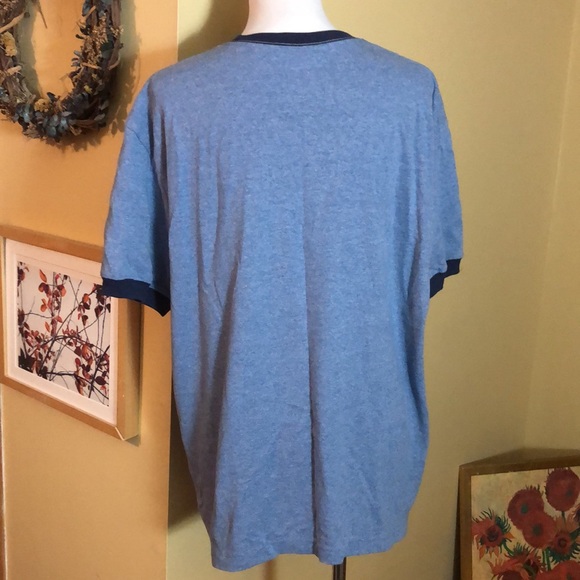 DISNEY size XLarge Mickey Mouse
Round Neck Ringer Tee InPark Authentic blue EUC - Picture 5 of 15